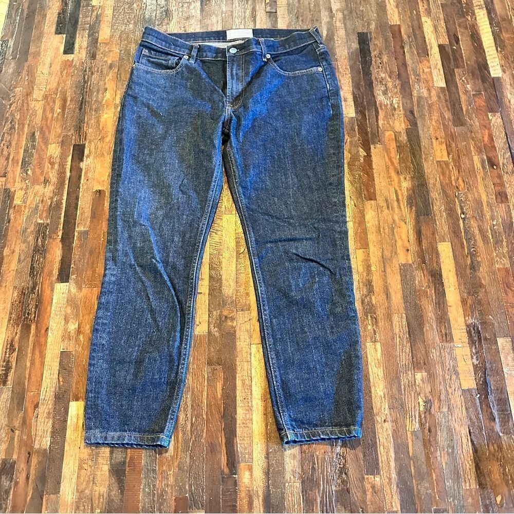 EVERLANE dark blue ankle length denim size 31